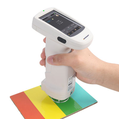 Peralatan Pengujian Tekstil 400 - 700nm SCE Portable Spectrophotometer