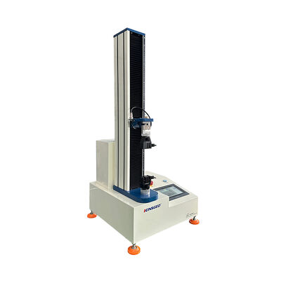 Elektronik Single Column Universal Material Tensile Tester untuk Tension, Peel, Shear, Bend Test