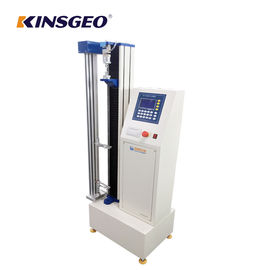 50-500 mm / min Kecepatan Lantai Jenis Tarik Pengujian Kekuatan Mesin Kulit dengan Single Column