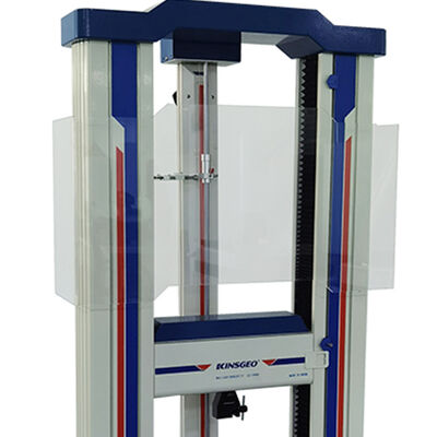 Mesin pengujian universal laboratorium kolom ganda dengan penutup pelindung