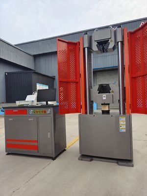 Mekanik 600KN Servo Hydraulic Steel Rebar Universal Testing Machines