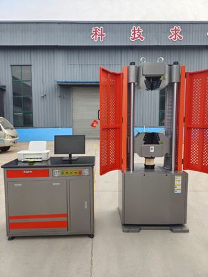 Hidraulik 300KN 50mm / Min Mesin Uji Universal Kekuatan Tarik