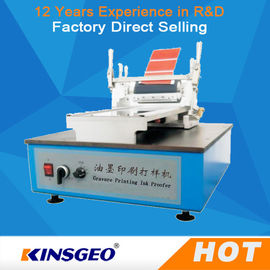 120W Printing Coating Testing Machines Ink Proofer Repeatable Gravure 26kg dengan Ukuran 500x425x350mm