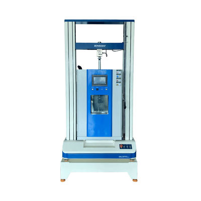 High Low Temperature Tensile Tester. Mesin Kekuatan Ruang Uji Iklim.